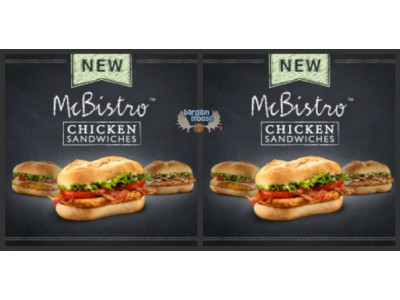 McDonald's Canada: McBistro Chicken Sandwiches 50% Off 