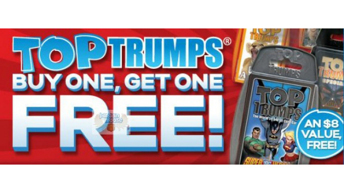 Mastermind Toys:All Top Trumps Games are B1G1 Free