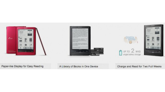 Sony Style Store: Sony Reader Touch Edition Now $99.99 (Was $249.99)