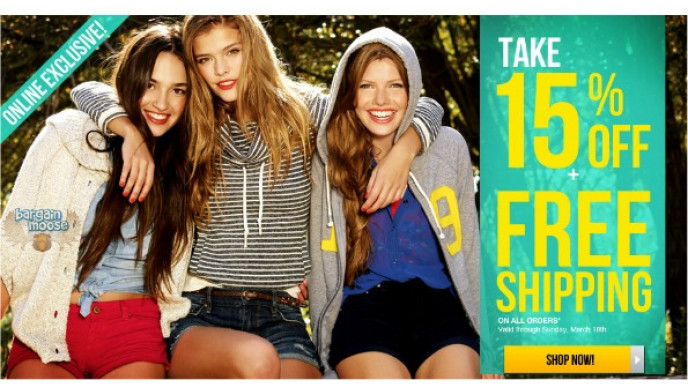 Garage Canada: Save 15% & Free Shipping