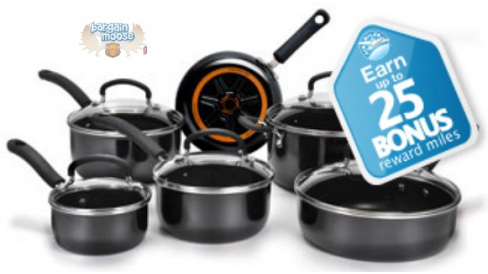 Air Miles Canada: T-fal Ultimate Enamel 11 Piece Cookware Set $119