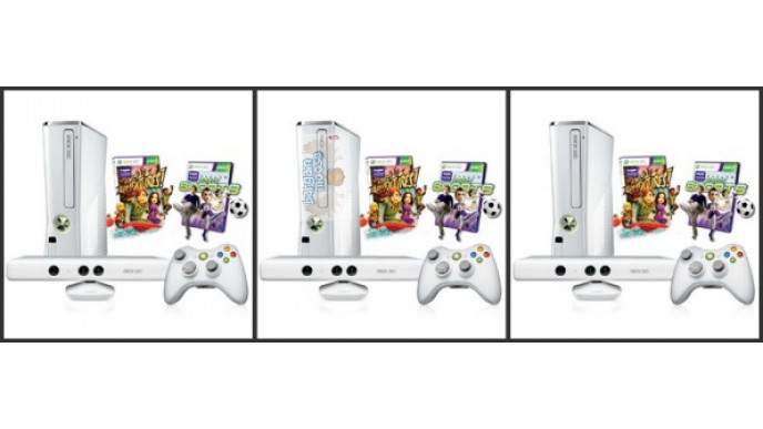 The Source Canada: Xbox 360 4GB Console/Kinect Family Bundle $299.99