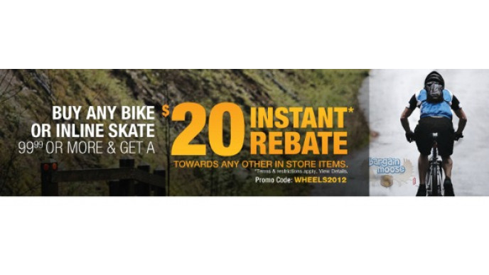 Sport Chek Canada: $20 Rebate With Bike Or Inline Skate Purchase