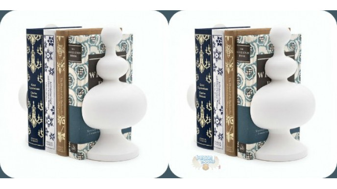 Chapters Canada: 50% Off Set of 2 Spindle Bookends - Now $19.95