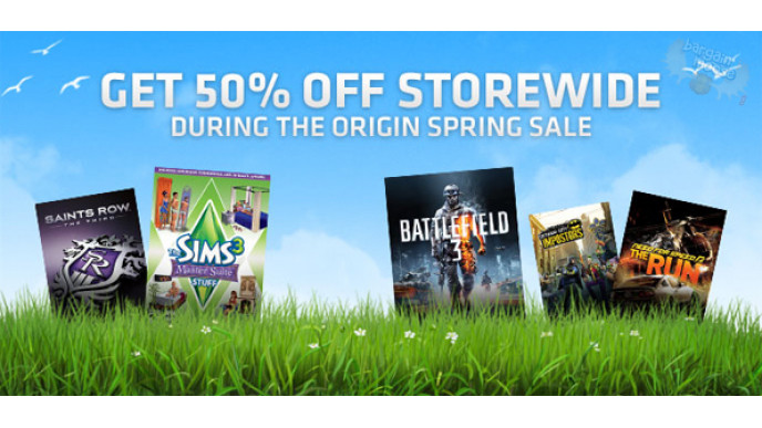 Origin Spring Sale: 50% Off Video Games Site-Wide