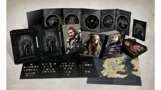 Chapters Canada 39% Off + $5 Off Game of Thrones The Complete First Season - Now $40.99