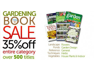 Bookcloseouts Canada: All Gardening Books Additional 35% Off