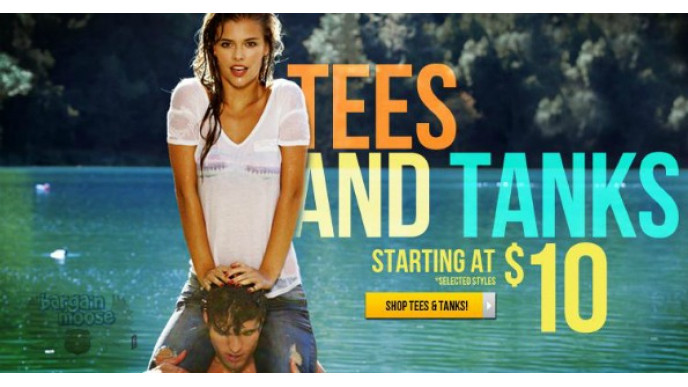 Garage Canada: Tanks & Tees just $10