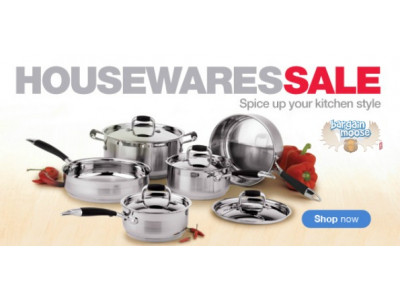 Sears Canada: Housewares Sale & KitchenAid Classic Stand Mixer $200 With Bonus Glass Bowl