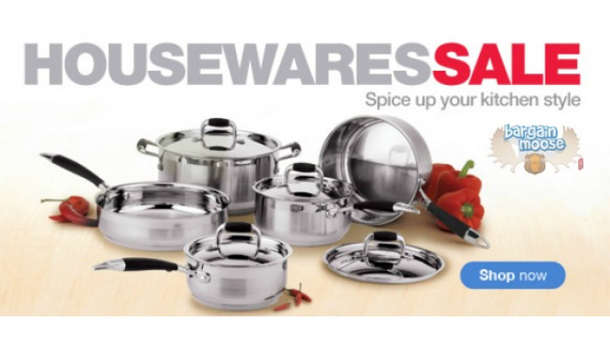 Sears Canada: Housewares Sale & KitchenAid Classic Stand Mixer $200 With Bonus Glass Bowl