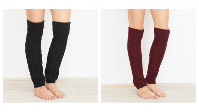 75% Off Cable Leg Warmers - Now $5 & Free Shipping @ Garage Clothing