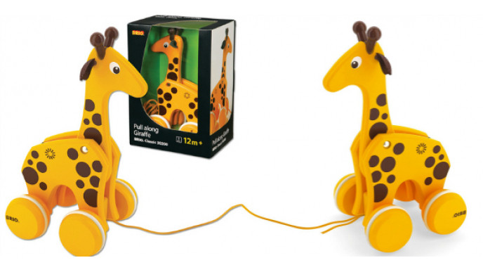 73% Off Schylling Pull Along Giraffe - Was $29 | Now $8 @ Amazon.ca 