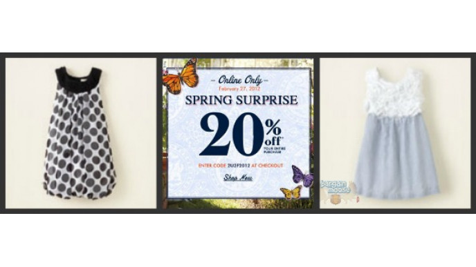 The Children's Place Canada Coupon Code: Save 20% Off