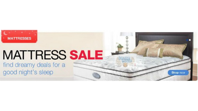 Sears Canada: Huge Mattress Sale Save up to 50% Off