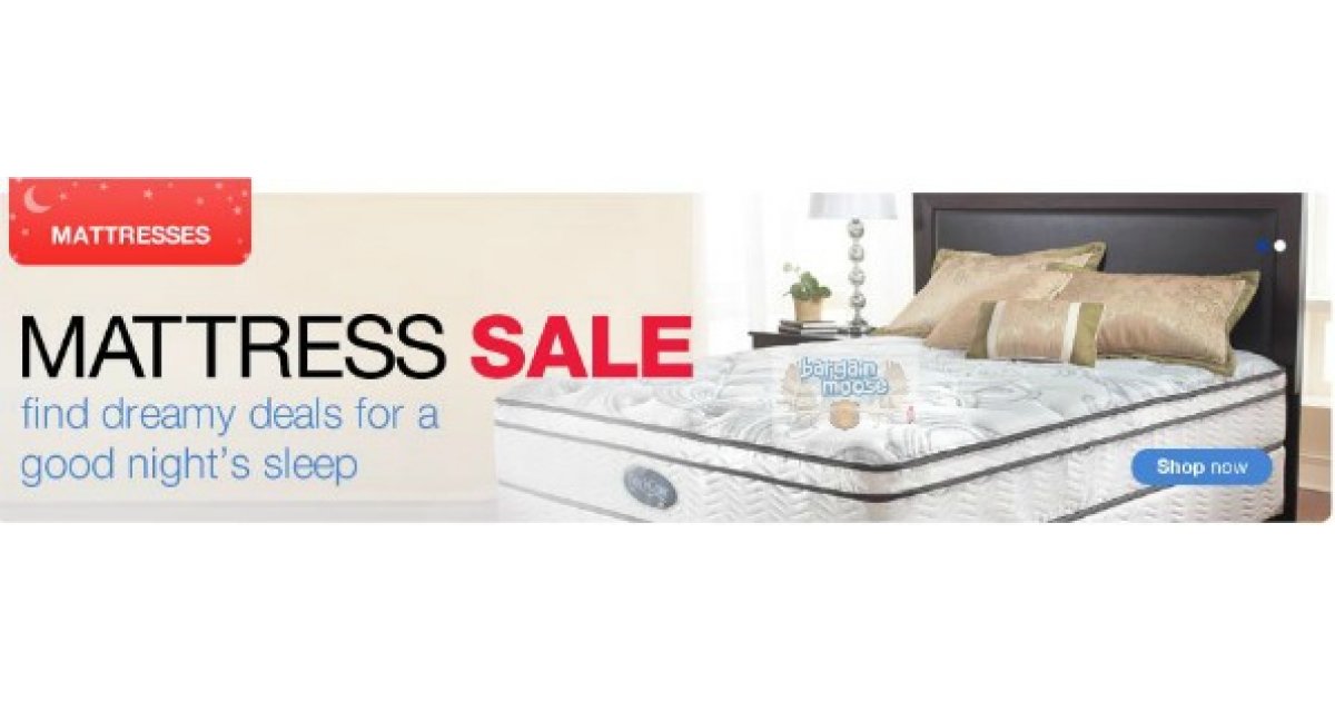 Sears Canada Huge Mattress Sale Save up to 50 Off