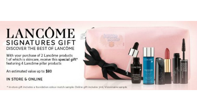 The Bay Canada: Free Lancome Gift (value $80) with Purchase