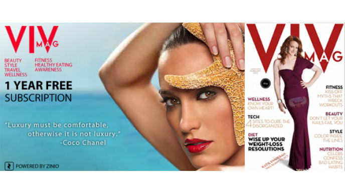 Canadian Freebies: Free 1 Year Subscription To Viv Mag