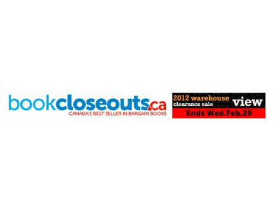 Bookcloseouts Canada:Save up to 96% on 2012 Warehouse Clearance Books