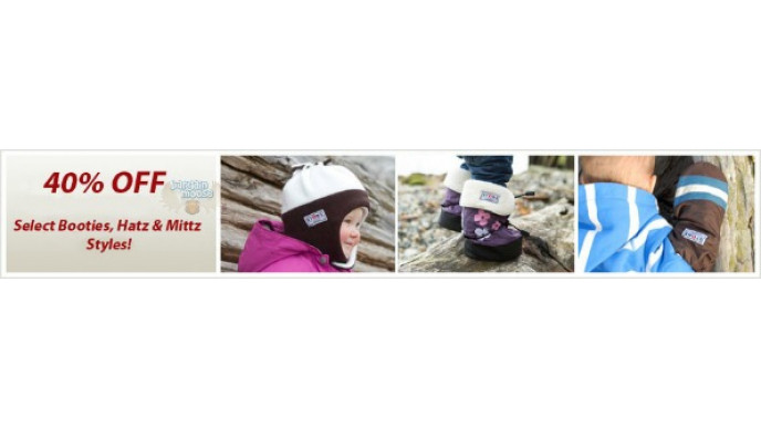 Stonz Wear Canada: 40% Off Select Booties, Mittz & Hatz