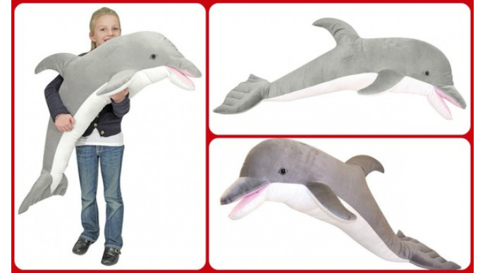 Melissa & Doug Giant Plush Dolphin was $45 now $26 @ Sears.ca