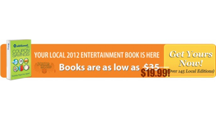 Entertainment Books Canada: All Books $19.99