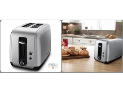 Amazon Canada: KitchenAid 2-Slice Toaster, Contour Silver $27.67 (Orig. $79.99)