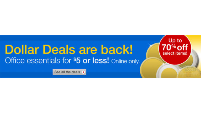 Staples Canada Dollar Deals!