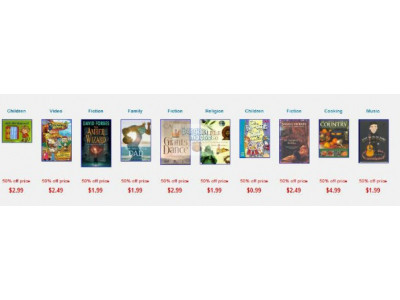 BookCloseouts Canada: 50/50 Sale with 50 Titles on Sale for 50% Off