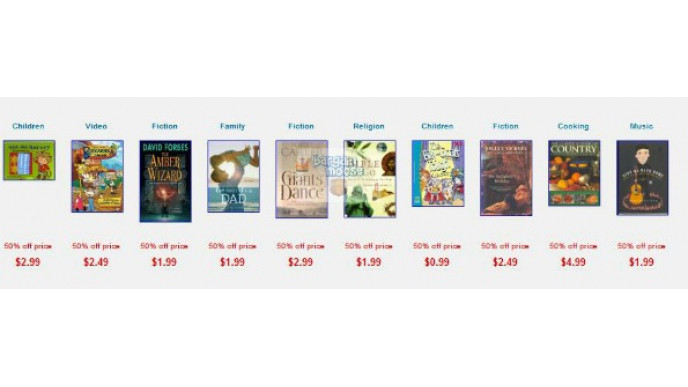 BookCloseouts Canada: 50/50 Sale with 50 Titles on Sale for 50% Off