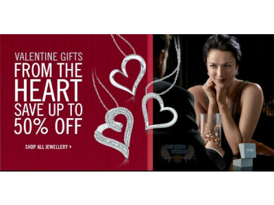 Peoples Jewellers: Save up to 50% Valentine Gifts