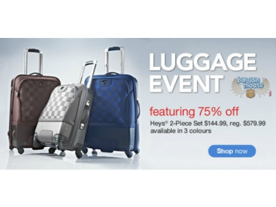 Sears Canada: Heys 2 Piece Luggage Set $145 (reg. $580)