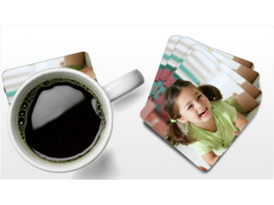 80% Off Personalized 4 Coaster Set Coupon - $9 Shipped @ Photobook Canada