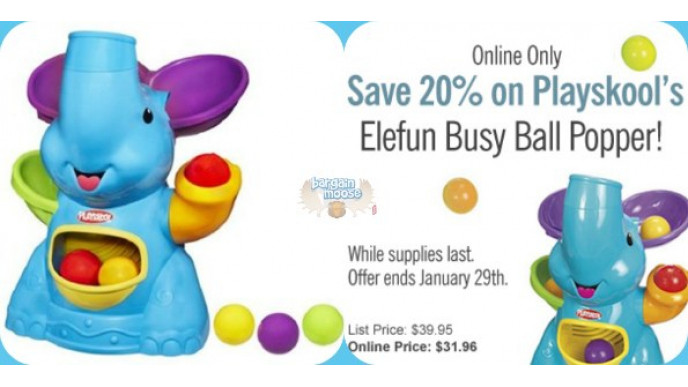 Chapters Canada: 20% Off Poppin Park Elefun Busy Ball Popper - Now $31.96