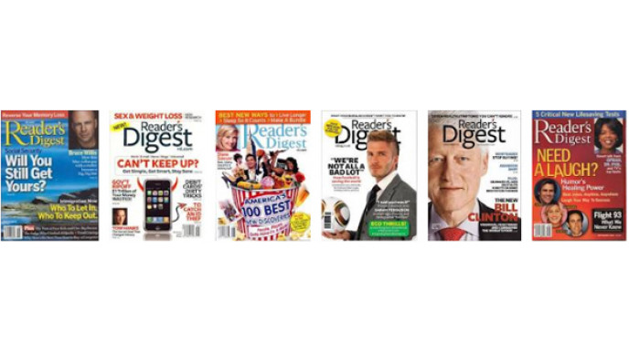 Quick Surprise Bargainmoose Giveaway: 4x Reader's Digest Yearly Subscriptions