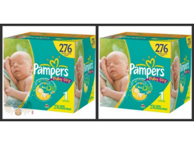 Well.ca: Largest Box Of Pampers Baby Dry Diapers $42.99