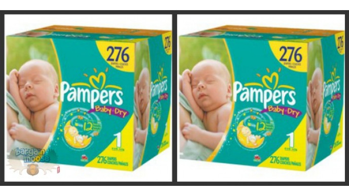 Well.ca: Largest Box Of Pampers Baby Dry Diapers $42.99