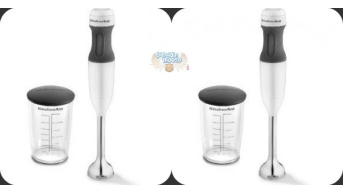 Amazon Canada: KitchenAid 2-Speed Immersion Blender, White $35.43 (Was $69.99)