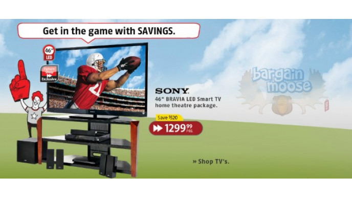 Future Shop Canada: Sony 46" LED HDTV Package $520 Off