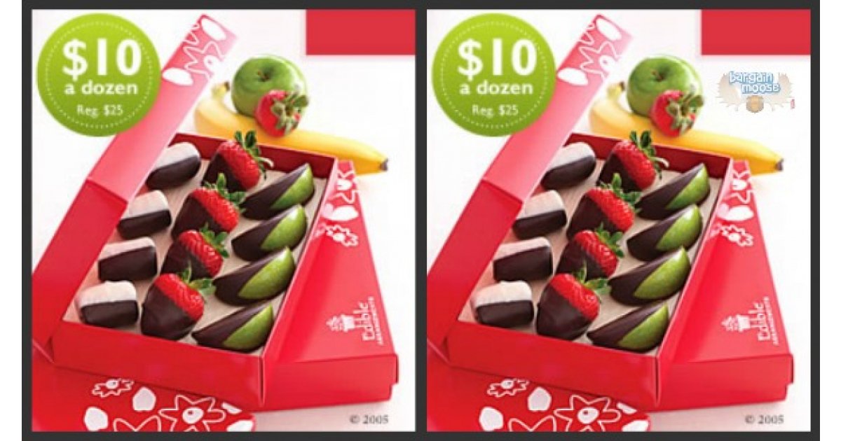 Edible Arrangements Canada 10 Box Of Dipped Fruit (reg. 25)