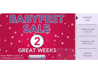 Babies R Us Canada: Babyfest Sale up to 50% Off