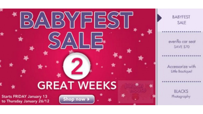 Babies R Us Canada: Babyfest Sale up to 50% Off