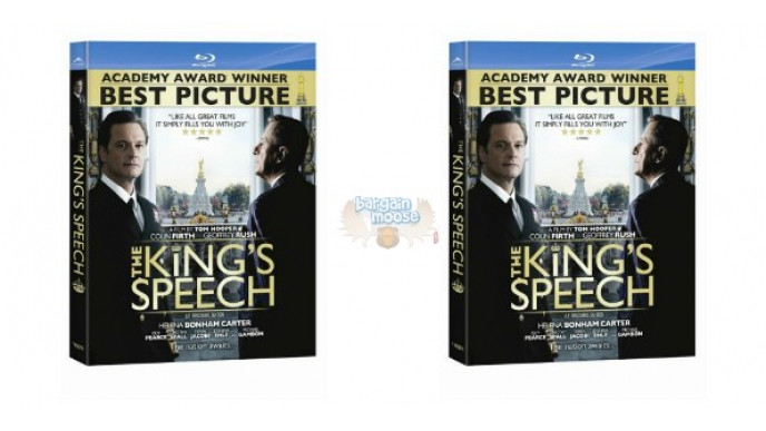 Amazon Canada: The King's Speech [Blu-ray] $7 (Was $39.99)