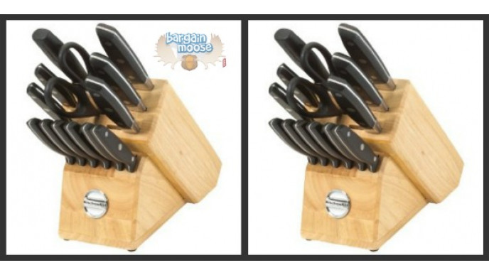 Canada: 14 Piece KitchenAid Knife Set @ 62% Off (Now $50)