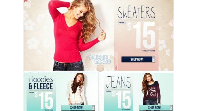 Garage Canada: Clothes Starting at just $15