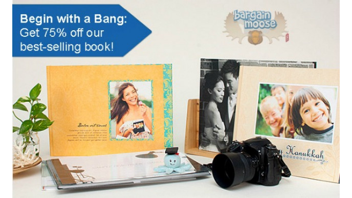 Photobook Canada: $105 Off Large 60 Page Imagewrap Photobook - Now $40