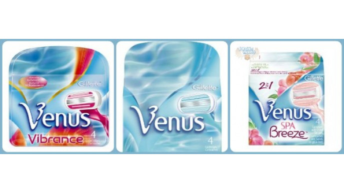 Amazon Canada: Venus Razor Cartridges, 4 count - $5.50 (Reg. $12.99)