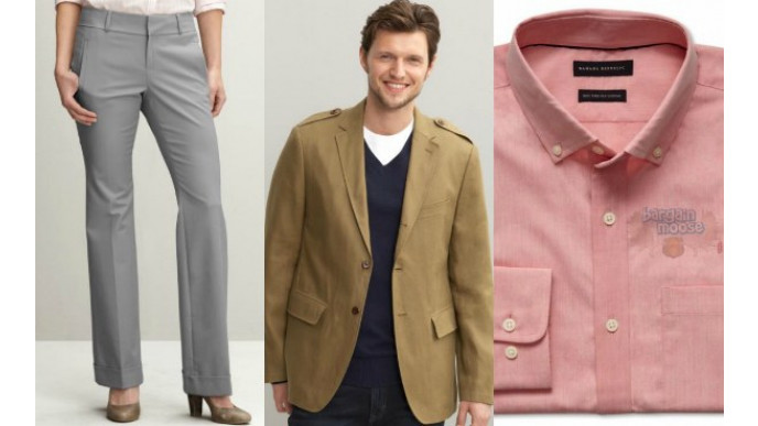 Banana Republic: End of Season + Limited Size Clothing Steals