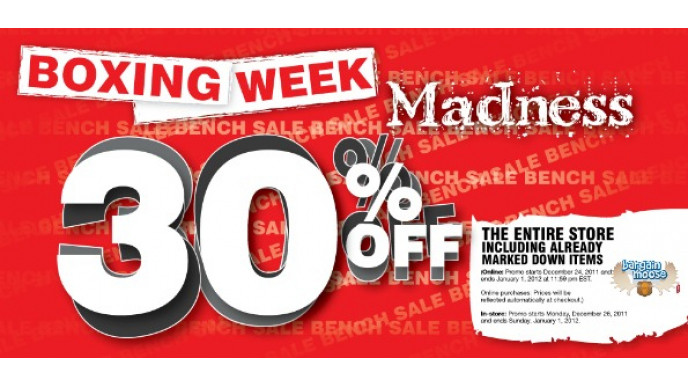 Bench Canada Save 30 Off The Entire Store