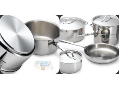 Amazon Canada: Paderno 9-Piece Charlottetown Cookware Set $140 (Reg $612)
