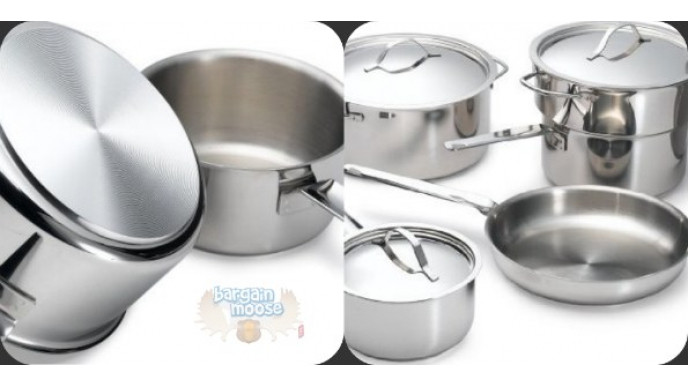 Amazon Canada: Paderno 9-Piece Charlottetown Cookware Set $140 (Reg $612)
